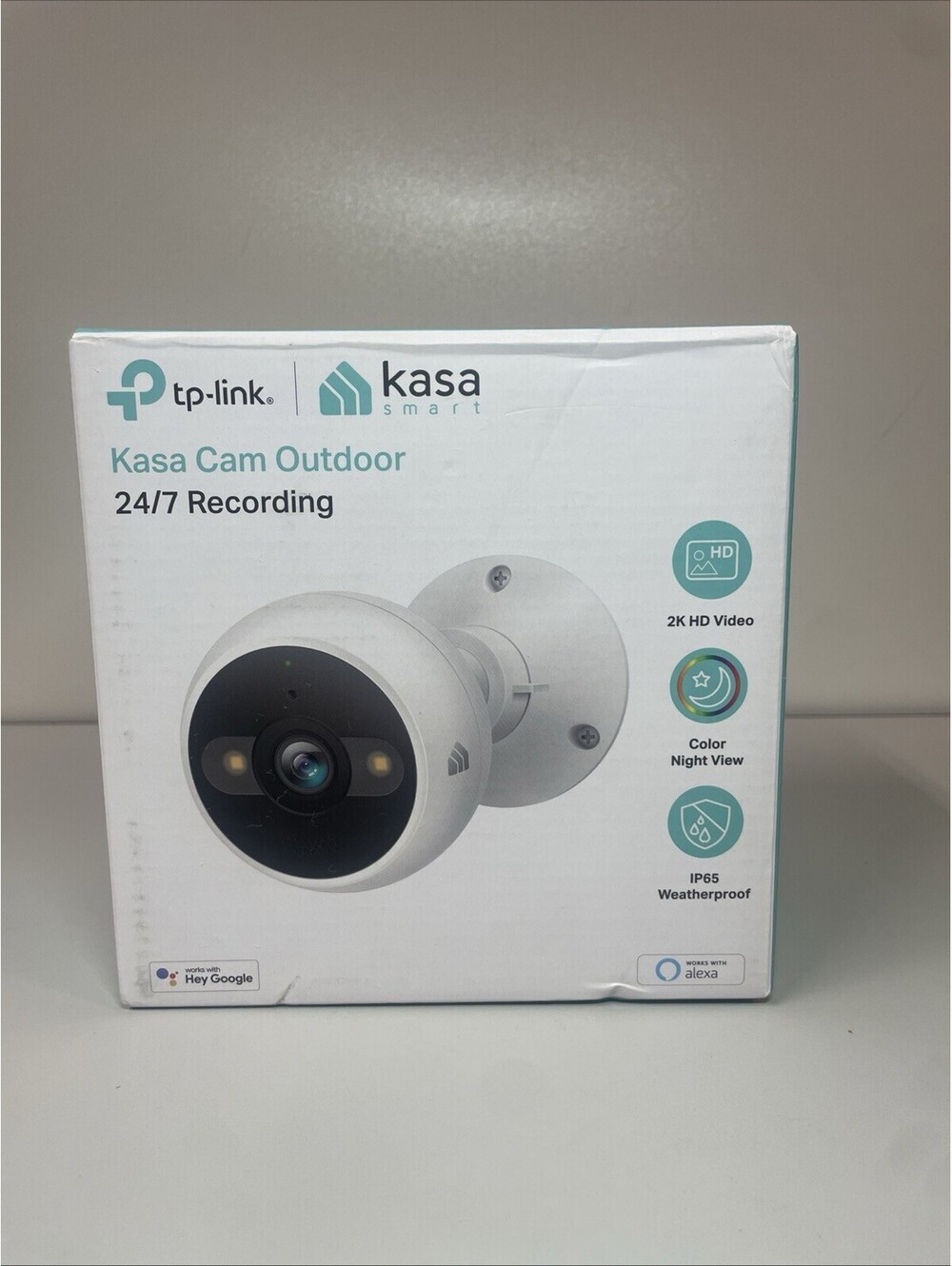 Kasa KC420WS 2K Outdoor Wired Security Camera Motion Detection WiFi